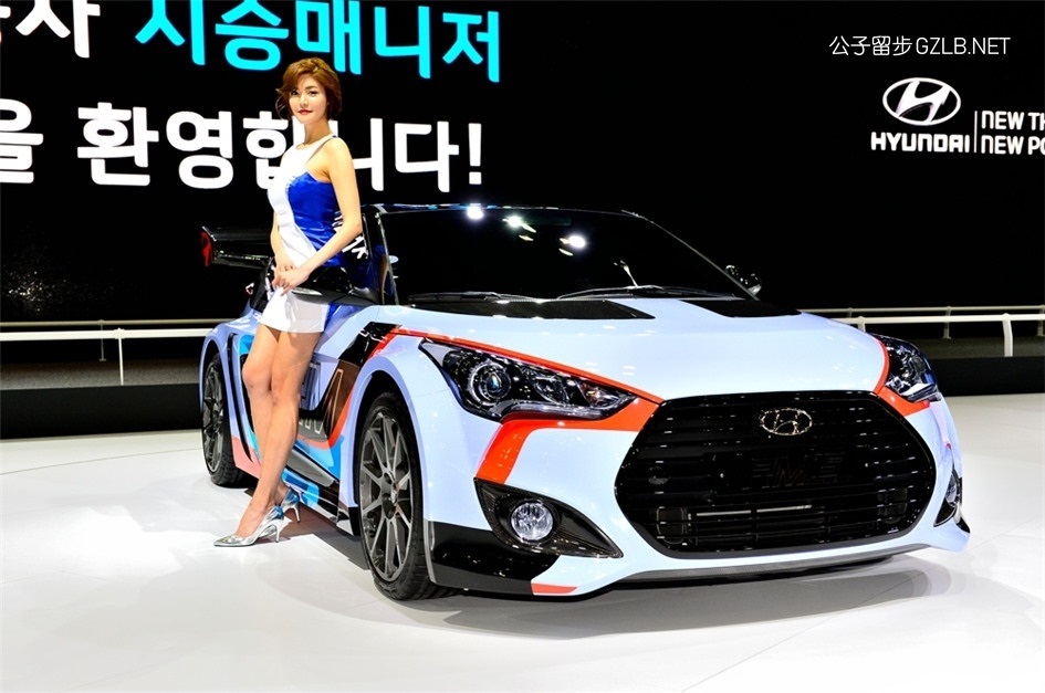 韩国国际车展上的性感超级车模合集(第61张)