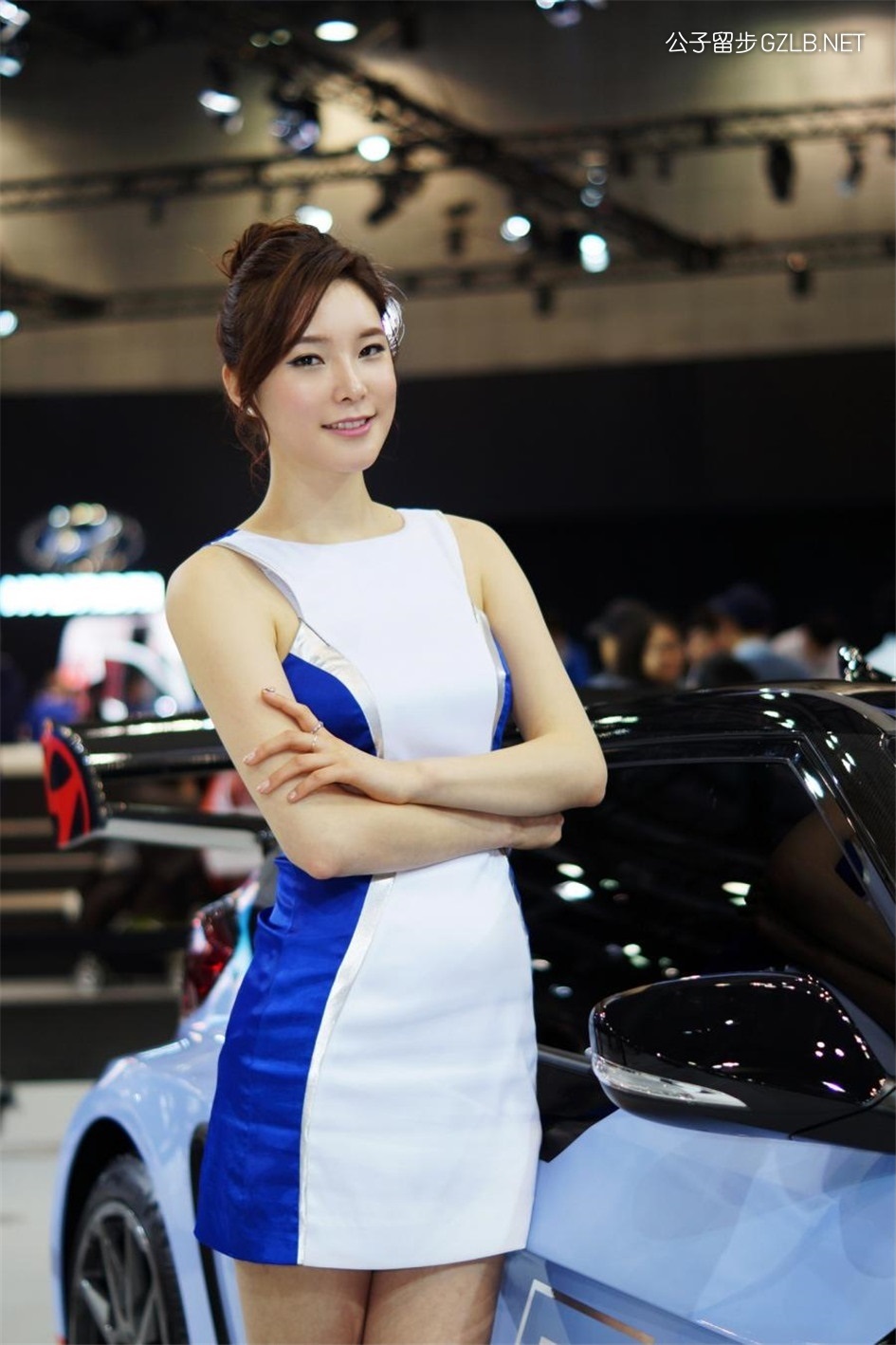 韩国国际车展上的性感超级车模合集(第66张)