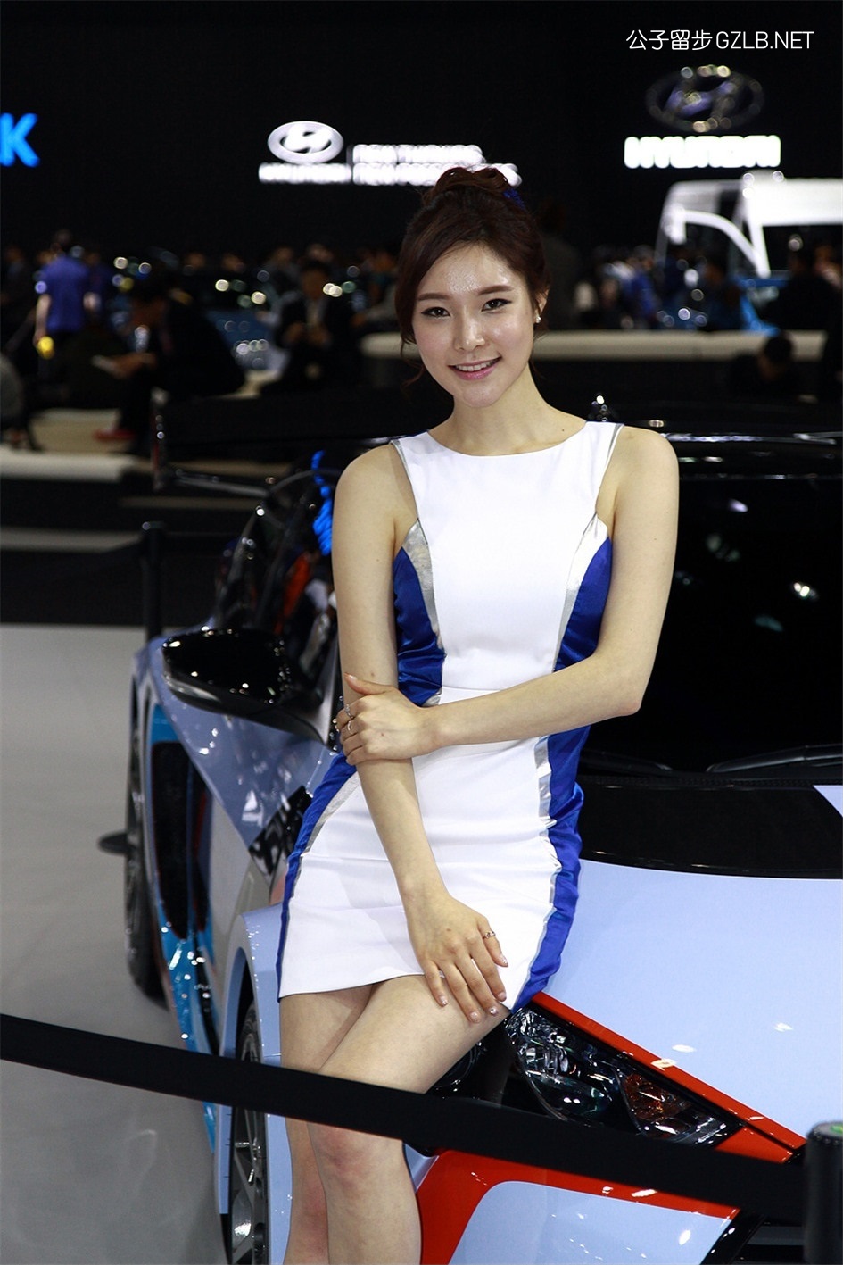 韩国国际车展上的性感超级车模合集(第67张)